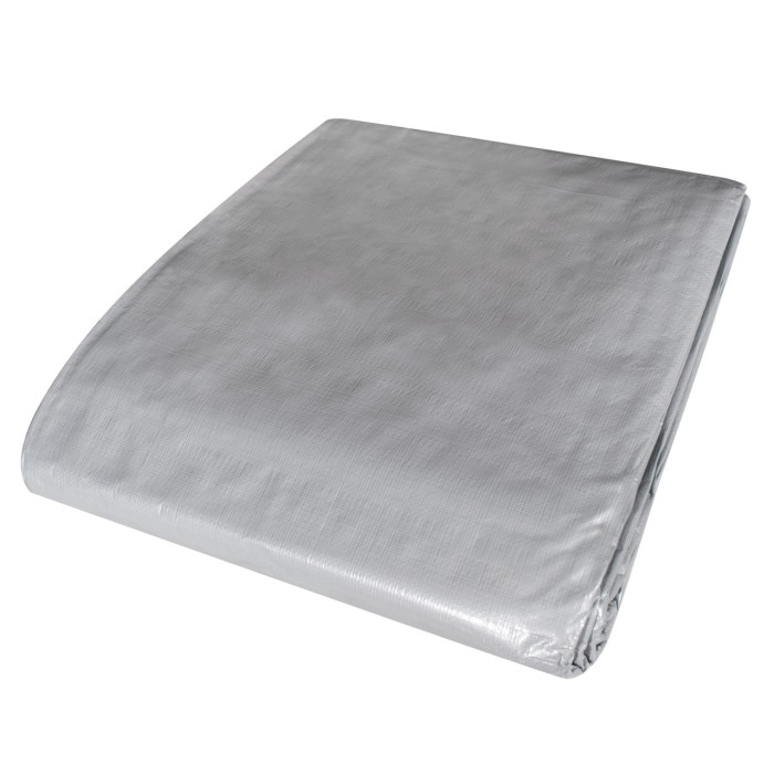 Тент 260 г/м2 2 мх3м тарпауліновий "PLANDEKA" для захисту від вітру