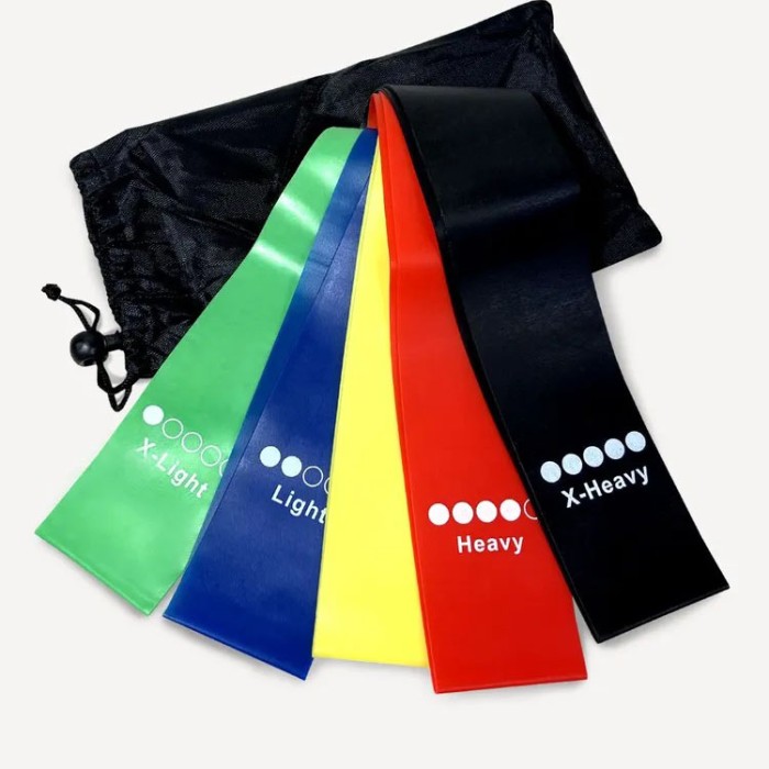 Гумовий еспандер для тренувань рук Гумовий еспандер Стрічка для тренувань Стрічка еспандер для фітнесу