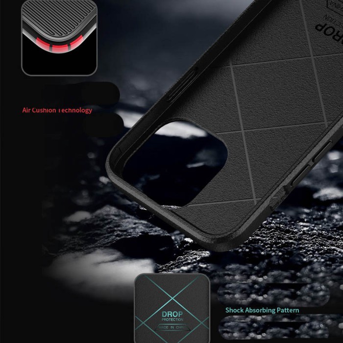 Чохол TPU BlackWood для Apple iPhone 14 Pro (6.1") Чорний