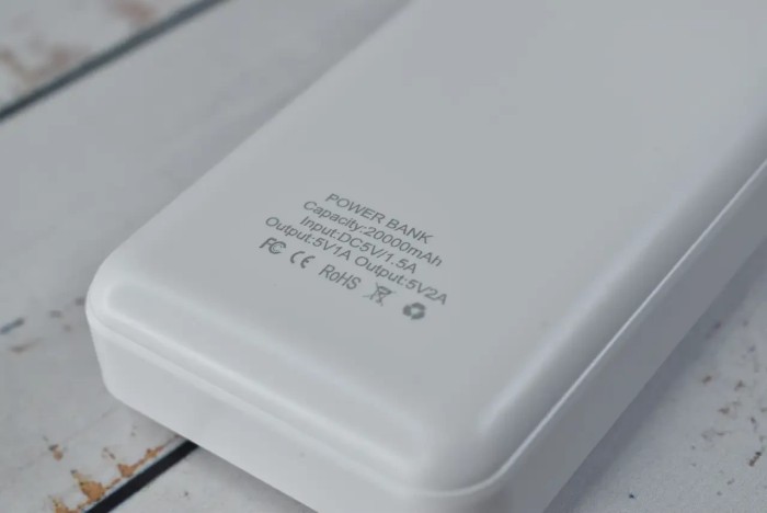 Power Bank Smart Intelligent Fast Charging KJ-P16 зарядное устройство 50000mAh Белый
