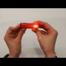 Велоліхтар XFL-102-10SMD, Стоп-сигнал на задню раму велосипеда, Ліхтар для велосипеда з акб.