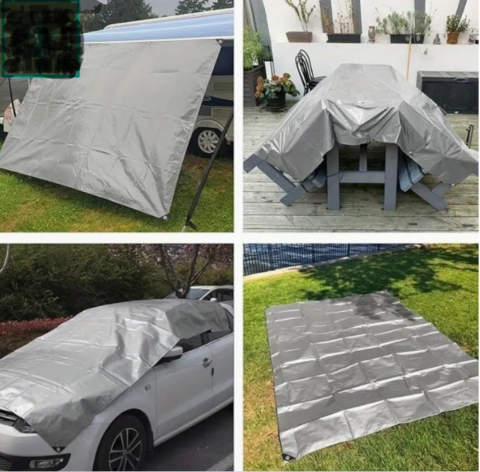 Тент 200 г/м2 Shadow 4 х 8 м тарпауліновий (Чіткий розмір) універсальні тенти