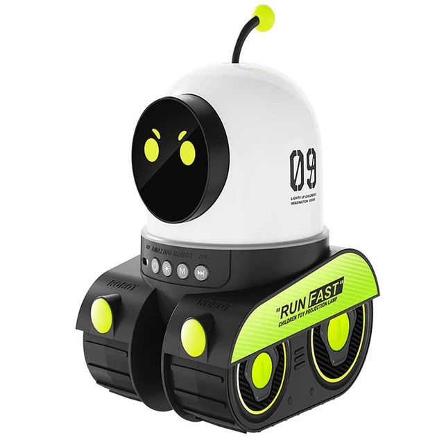 Ночник-проектор с Bluetooth колонкой Droid WH-E03 1200mAh