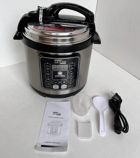 Мультиварка - скороварка Zepline ZP-121 3000W 17 программ объем 7 л