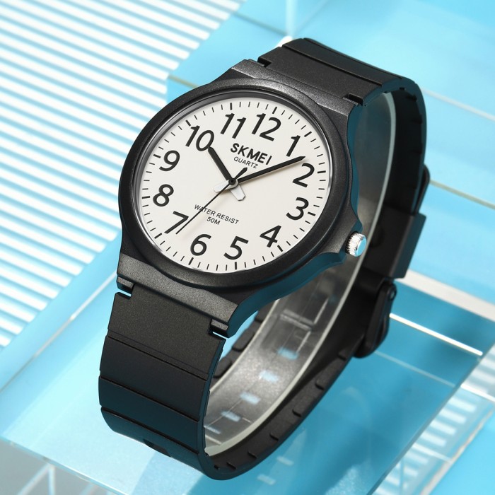 Skmei 2108BKWT-AC Black White-AC
