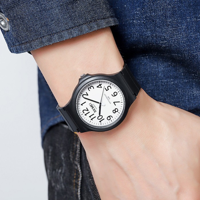 Skmei 2108BKWT-AC Black White-AC