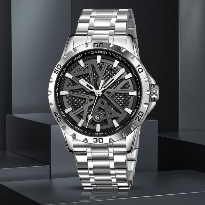 Skmei 9337SIBK Silver-Black
