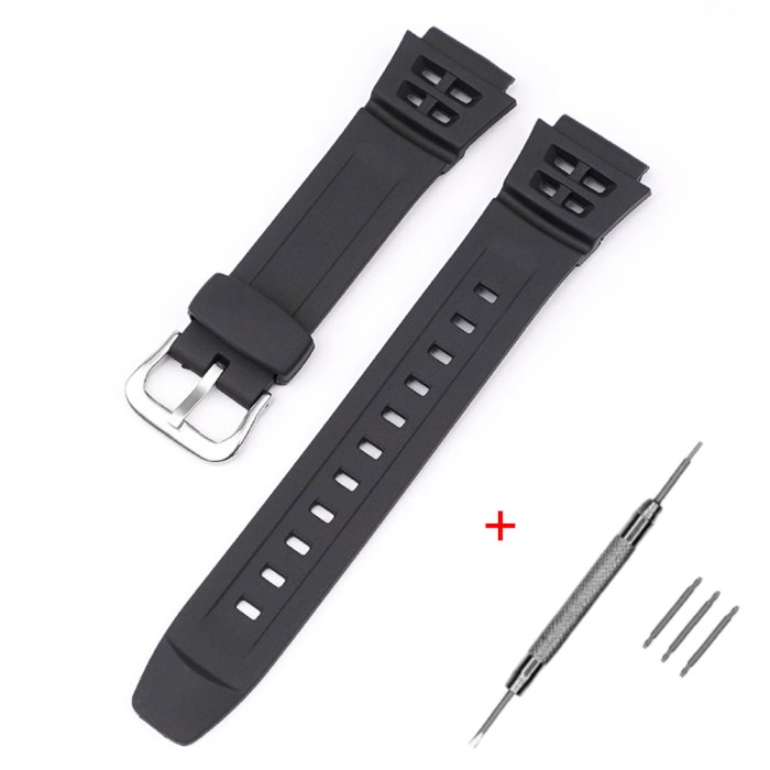 Ремінець для Casio AE-1000W Black SI SI