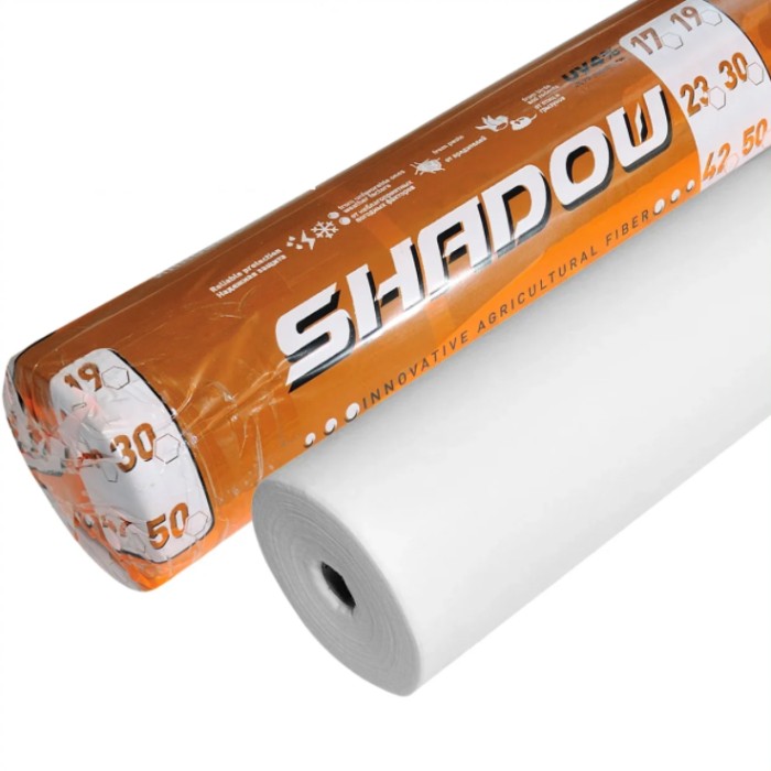 Агроволокно 23 г/м2  8,5 х 50м.  біле в рулоні"Shadow" 4% укривний матеріал для розсади