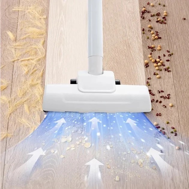 Аккумуляторный пылесос без мешка Vacuum Cleaner 2000mAh 120 Вт беспроводной, вертикальный