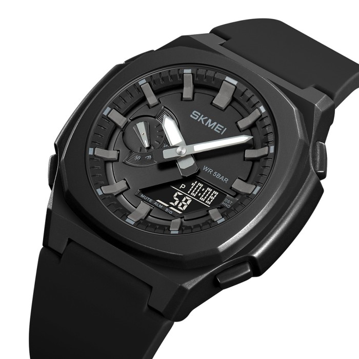 Skmei 2091BKGYBK Black-Grey-Black