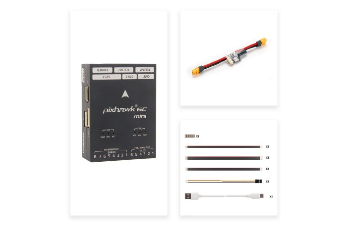 Політний контролер Holybro Pixhawk 6C Mini + PM02-12S