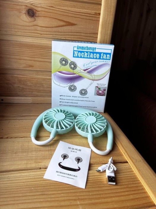 Вентилятор на шею портативный с аккумулятором Neck Fan  Sport Fan31