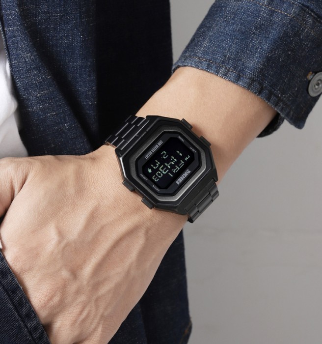 Skmei 1875SBK All Black Steel