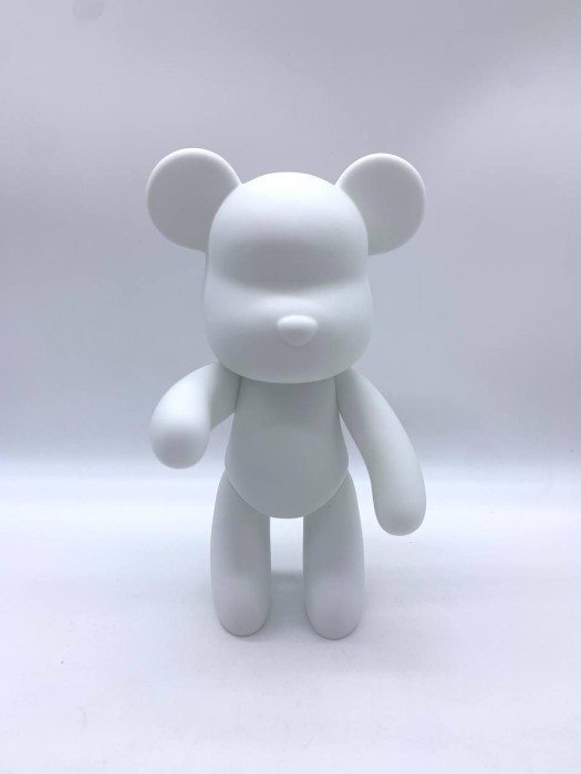 Флюидный медвежонок fluid bear bearbrick, 23 см, с красками BLUE
