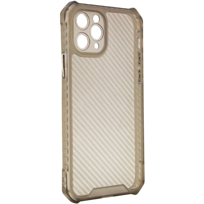 Чохол TPU Ease Carbon color series для Apple iPhone 11 Pro Max (6.5") Чорний / Прозорий