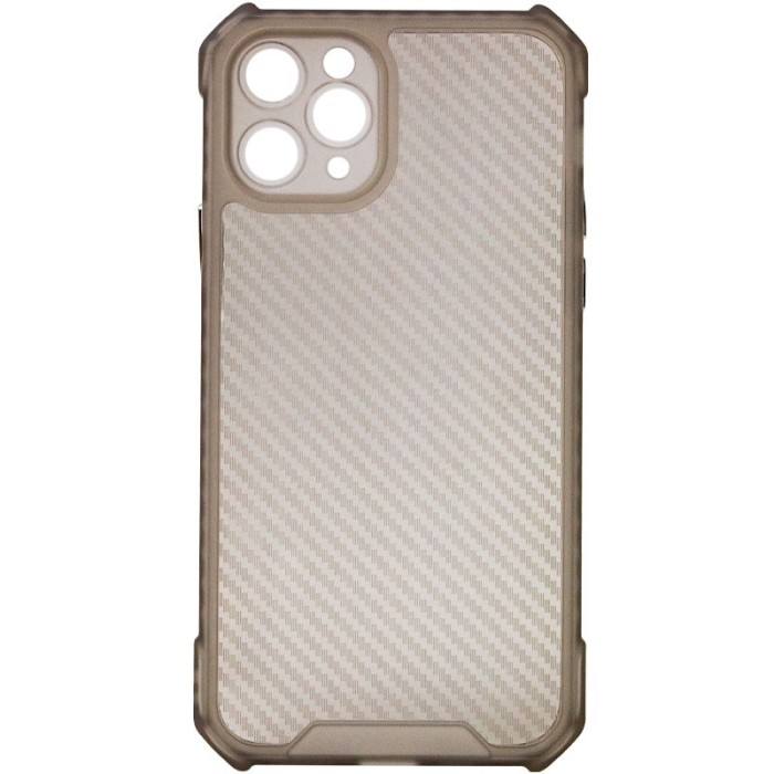 Чохол TPU Ease Carbon color series для Apple iPhone 11 Pro Max (6.5") Чорний / Прозорий