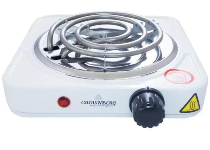 Электроплита CROWNBERG СВ-3740 1000W спиральная
