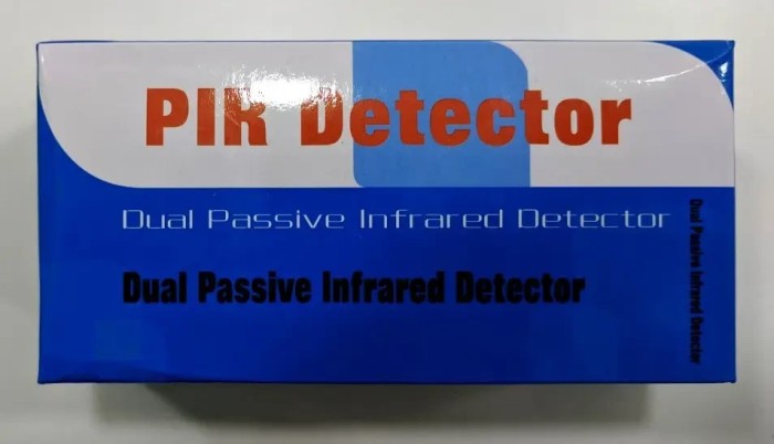 Беспроводной датчик движения для сигнализации Pir Detector (Dual Passive Infared Detector)
