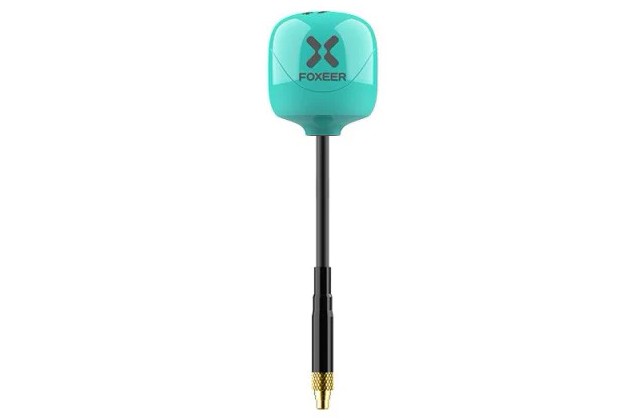 Антена 5,8 ГГц Foxeer Lollipop 4+ RHCP MMCX пряма 1шт (бірюзовий)