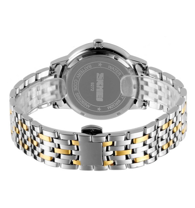 Skmei 9272TGDBK-B Gold/Silver-Black Men