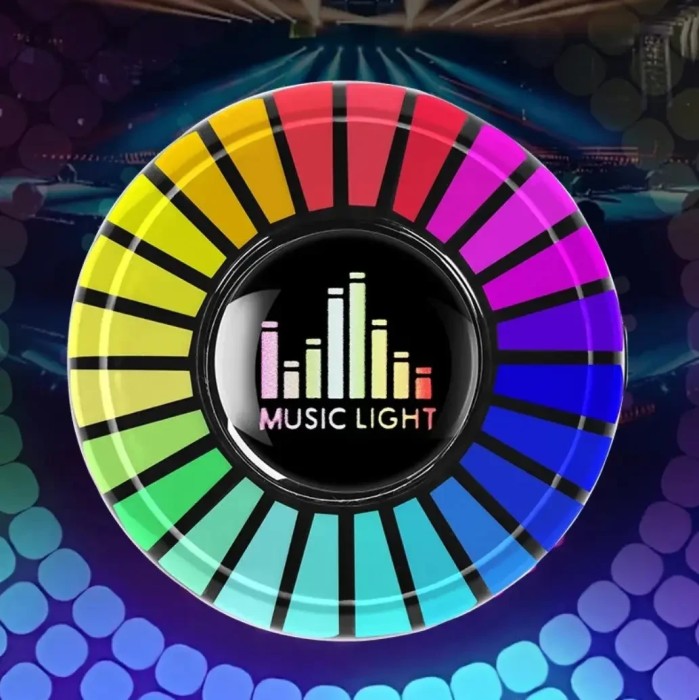 Автомобильный ароматизатор с LED подсветкой Music Light