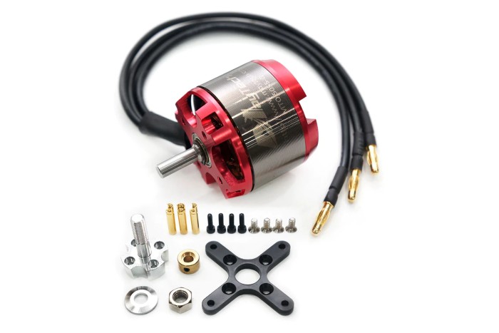 Мотор Maytech 5055 580KV 1776W 12S для літаків