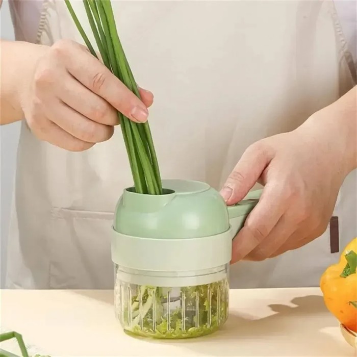УЦЕНКА! учной измельчитель для овощей 4в1 Food Chopper Универсальный измельчитель (Надбит корпус 3050)