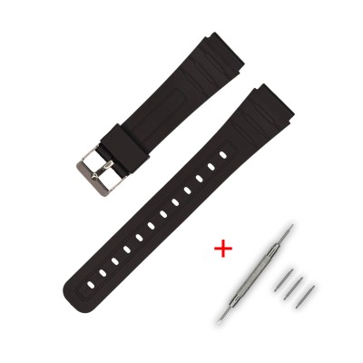 Ремінець для Casio G-Shock C-type 16mm Black SI