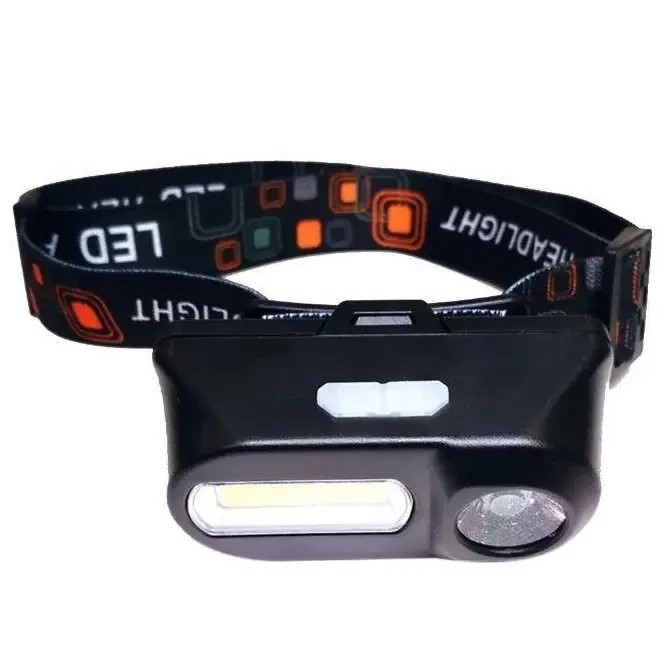 Налобный фонарь BL 1801A /1804A COB XPE + сенсор 18650 USB charge | Фонарик на голову аккумуляторный