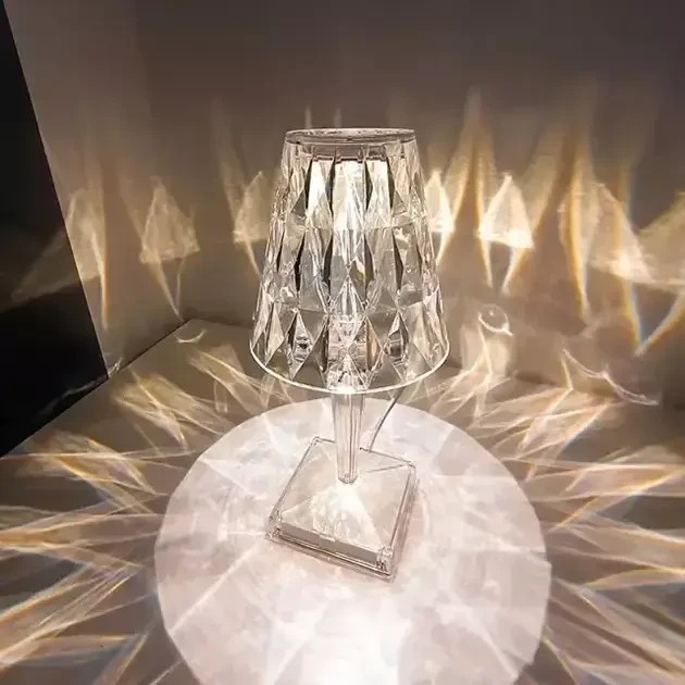 УЦЕНКА! Декоративный LED светильник ночник Diamond light Бриллиант (Плохая упаковка 2672)