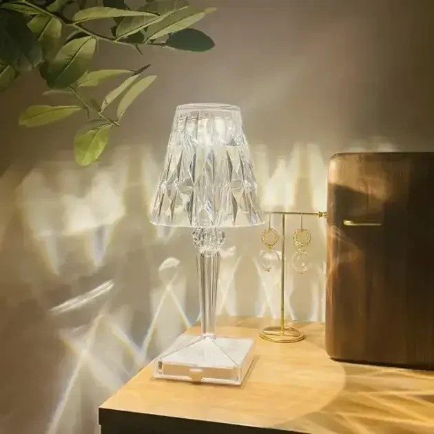 УЦЕНКА! Декоративный LED светильник ночник Diamond light Бриллиант (Плохая упаковка 2672)