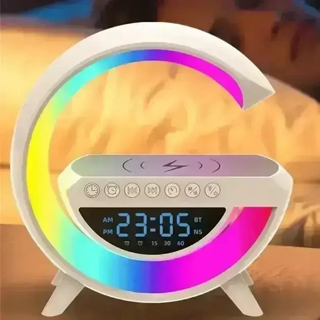 УЦЕНКА! Лампа, ночник BT-3401 RGB Rainbow с Bluetooth колонкой (Плохая упаковка, 3093)
