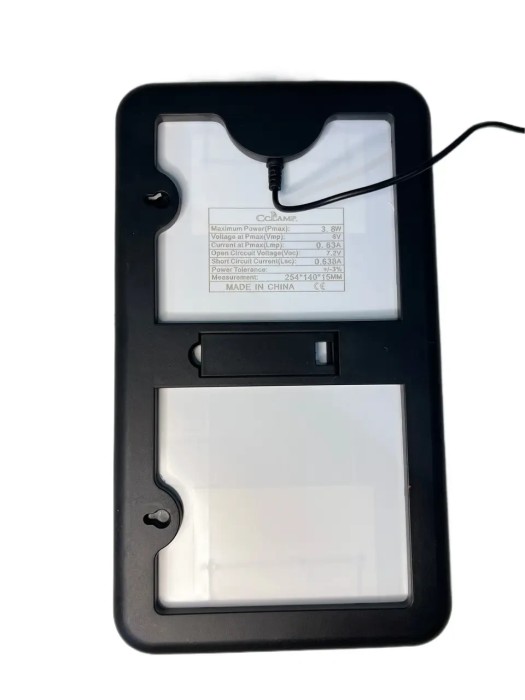 Портативная солнечная панель Cclamp CL-638wp 3.8W 6V IP65