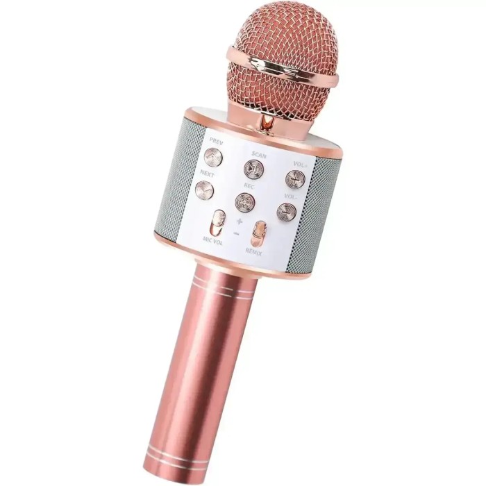 УЦЕНКА! Беспроводной караоке микрофон Wster WS-858 Bluetooth (Плохая упаковка 3052)