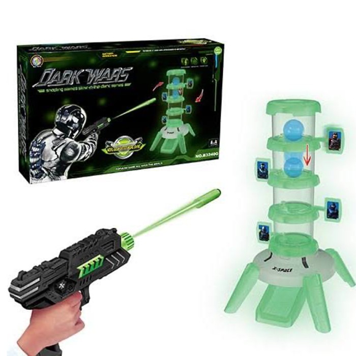 Тир башня "Dark Wars" B3240G| игрушечный набор из мишени и пистолета