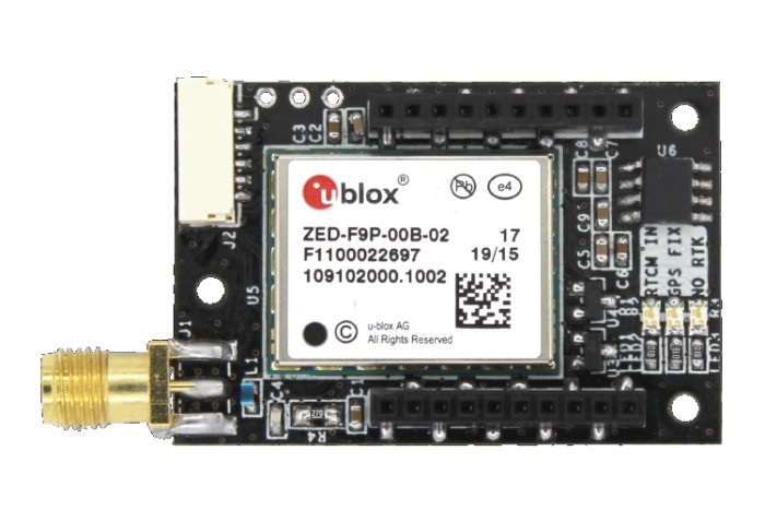 Модуль GPS RTK ArduSimple SimpleRTK2B Lite ZED-F9P