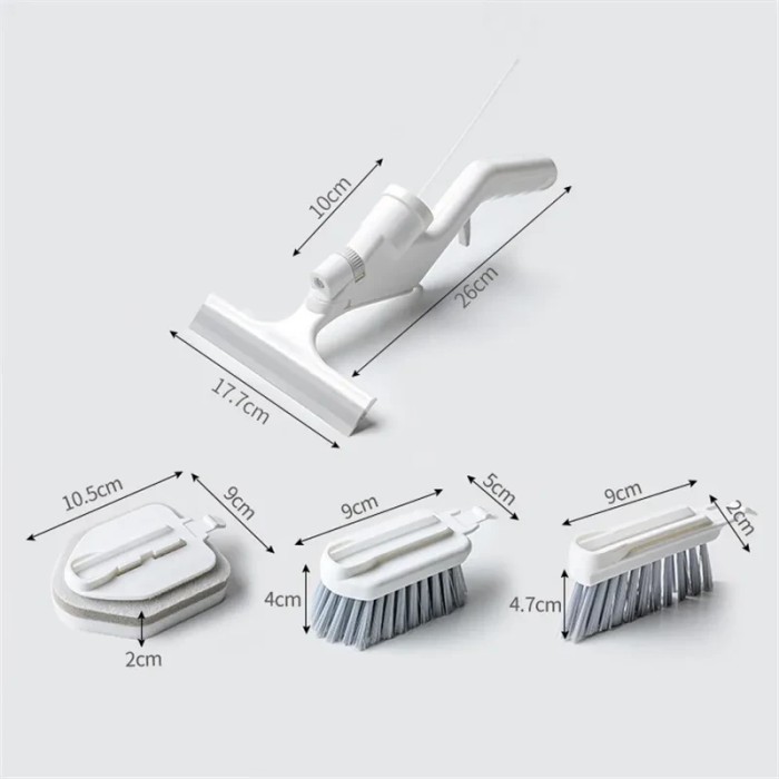 Щётка для уборки 4в1 с распылителем Water Spray Cleaning Kits