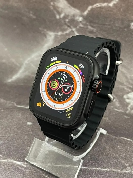 Умные смарт часы Smart Watch X8 Ultra Max 49mm электронные с магнитной зарядкой и микрофоном черные