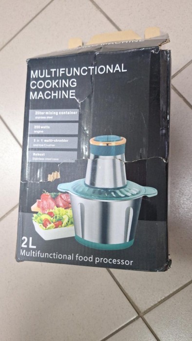 УЦЕНКА! Блендер-измельчитель электрический на 2 литра Opera Food Processor (Плохая упаковка 3096)