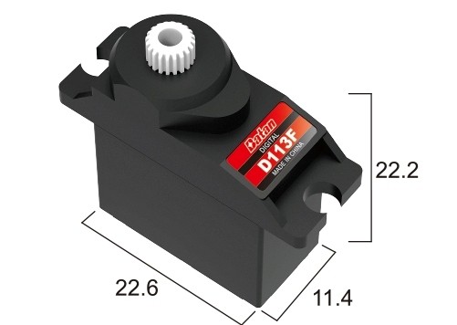 Сервопривод мікро 9г BATAN D113F 1.6кг/0.11сек цифровий