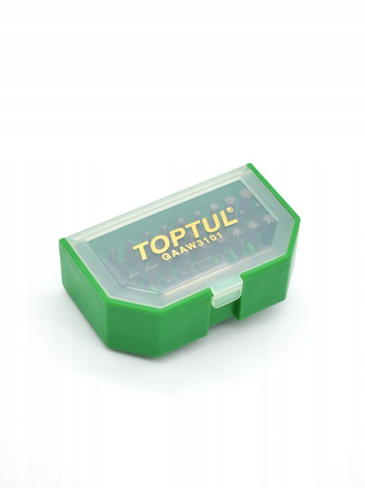 Набір біт для шуруповерта 31ед. TOPTUL 1/4" SL;PH;PZ;TORX;HEX + магнітний тримач GAAW3101