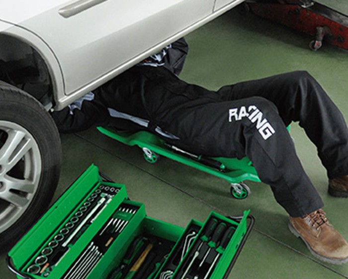Лежак ремонтний пластиковий підкатний TOPTUL Pro-Series JCM-0401