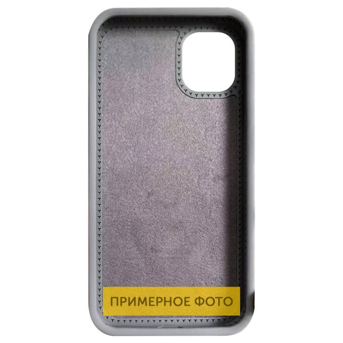 Чохол Silicone Case Full Protective NO LOGO with Ring для Apple iPhone 16e (6.1") White