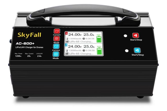 Зарядний пристрій універсальний Ultra Power UP600+ 1200W 25A 2-6S з блоком живлення