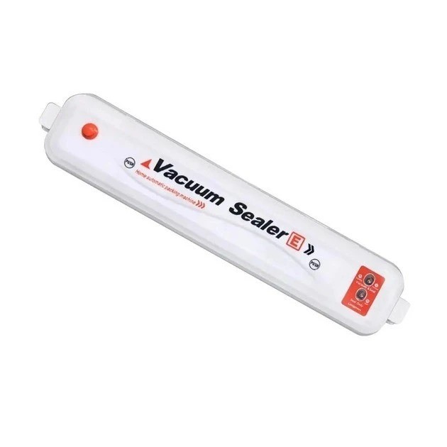 Вакуумный упаковщик продуктов белий Vacuum Sealer кухонный вакууматор для дома