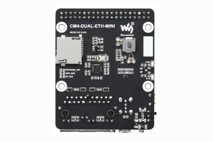 Плата розширення Mini Dual Gigabit для Raspberry PI CM4 (2xEthernet, USB)