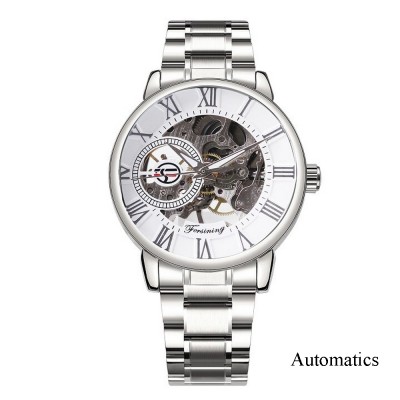 Forsining 8099A Silver-White Metal