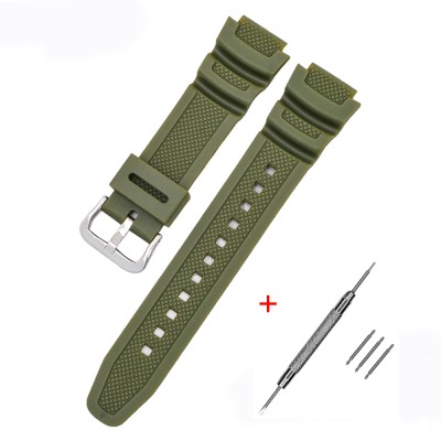 Ремінець для Casio G-Shock AE-1000/1200 Army Green SI