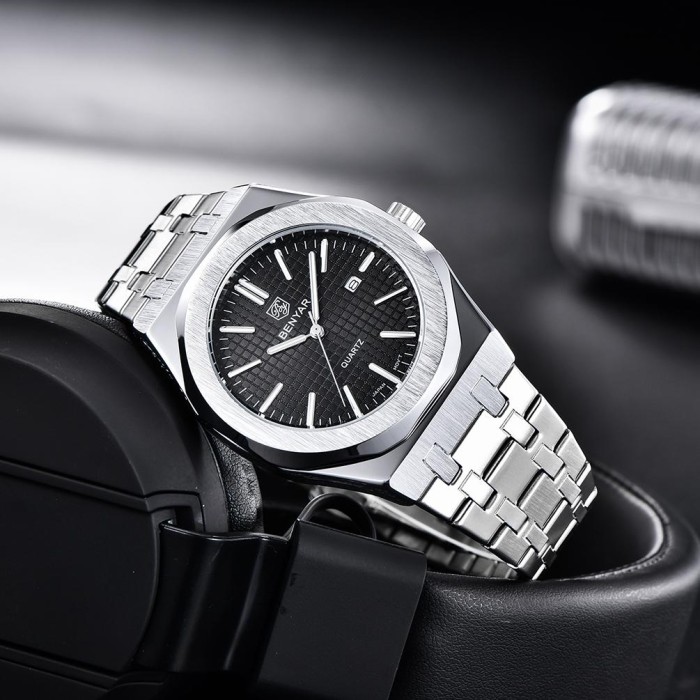 Benyar BY-5219 Silver-Black